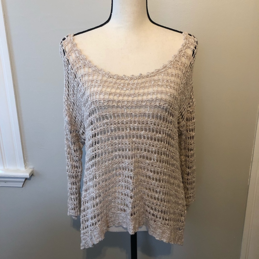 Lucky Brand | Crochet Sweater